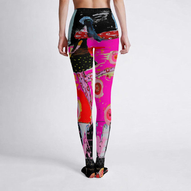 Pink girl Tights