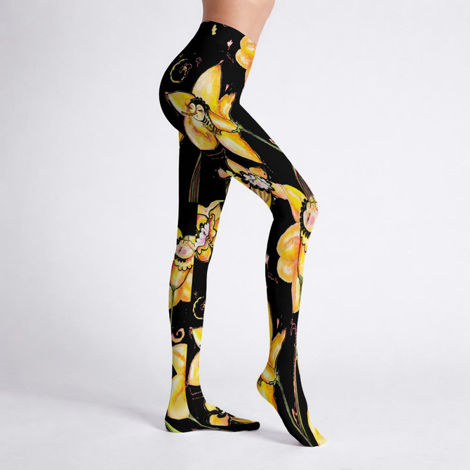 Daffodils Tights