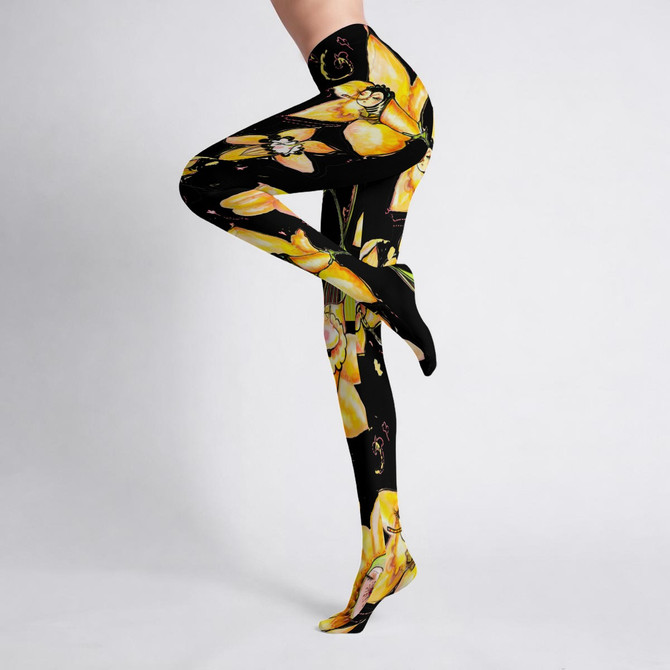 Daffodils Tights