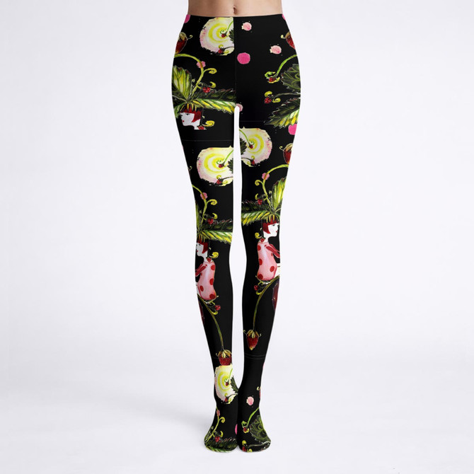 Strawberry pixie Tights