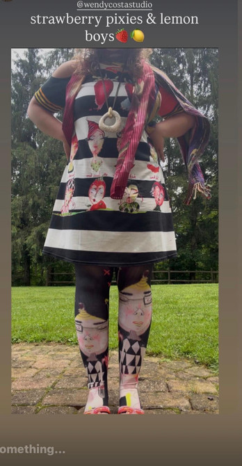 Lemon boy Tights