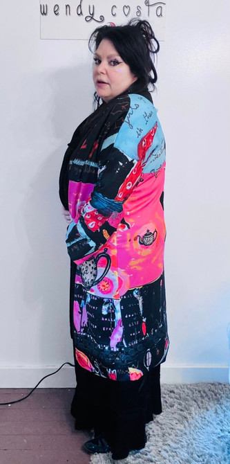 Teapot long  cotton coat