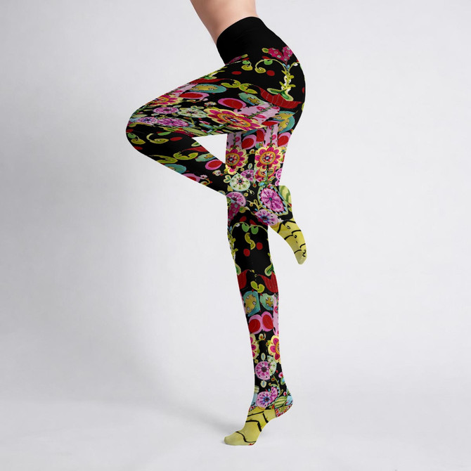 Beanstalk black Tights