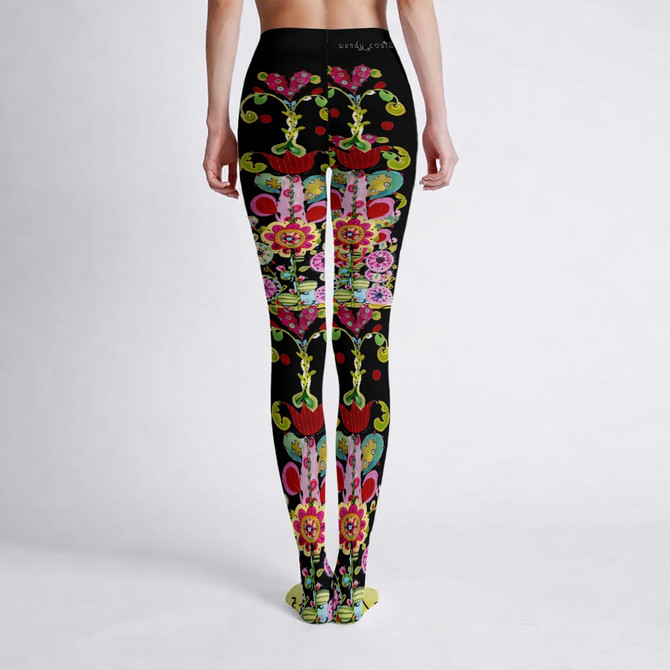 Beanstalk black Tights