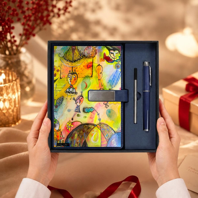 Pixie planet journal & pen set
