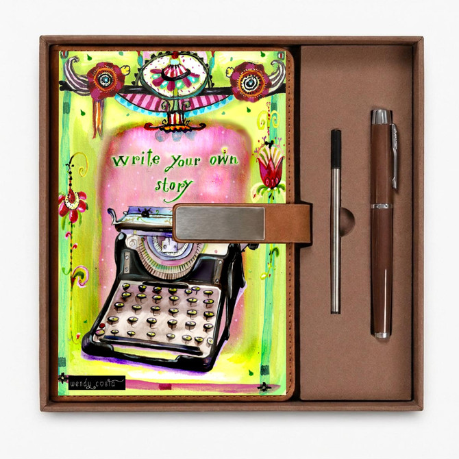 Write your own story journal & pen set