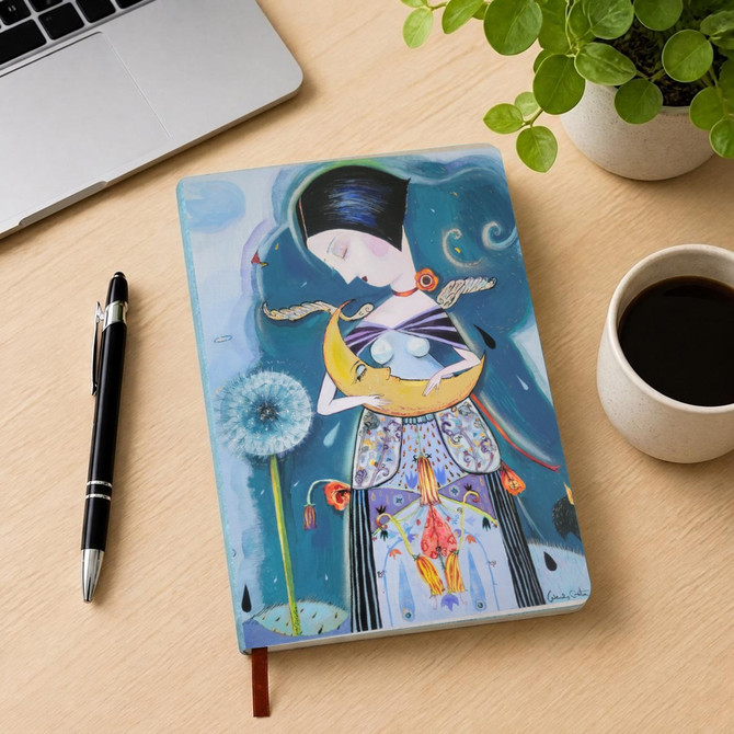 Blue girl journal