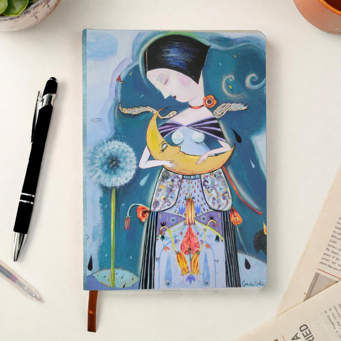 Blue girl journal