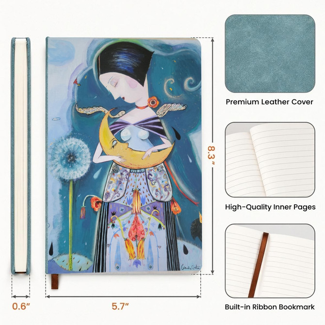 Blue girl journal