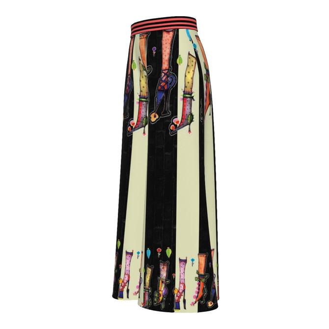 Shoe clothesline palazzo pants