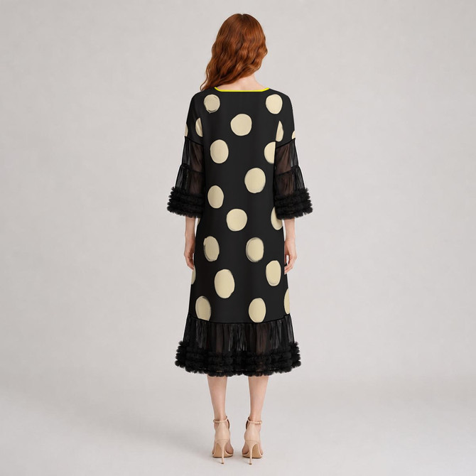 Madeline Tulle dress polka dot