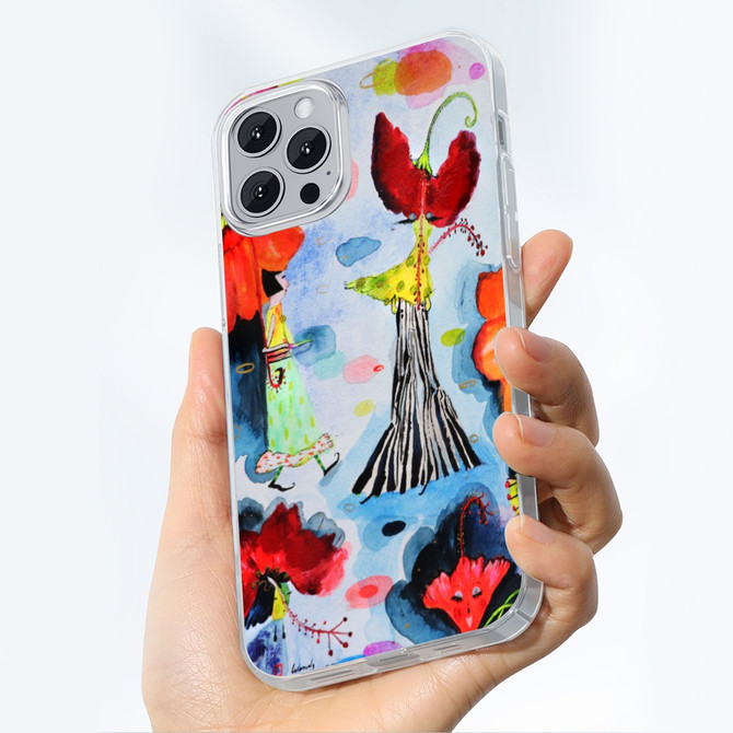 Hibiscus girls phone case