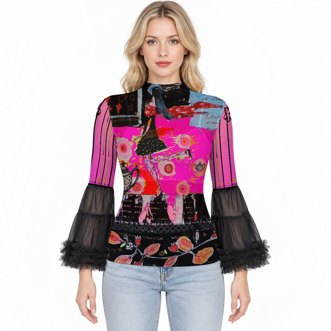 Madeline top in pink girl