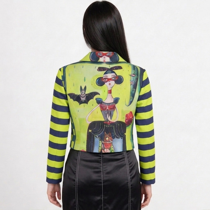 Bat girl Crop Jacket