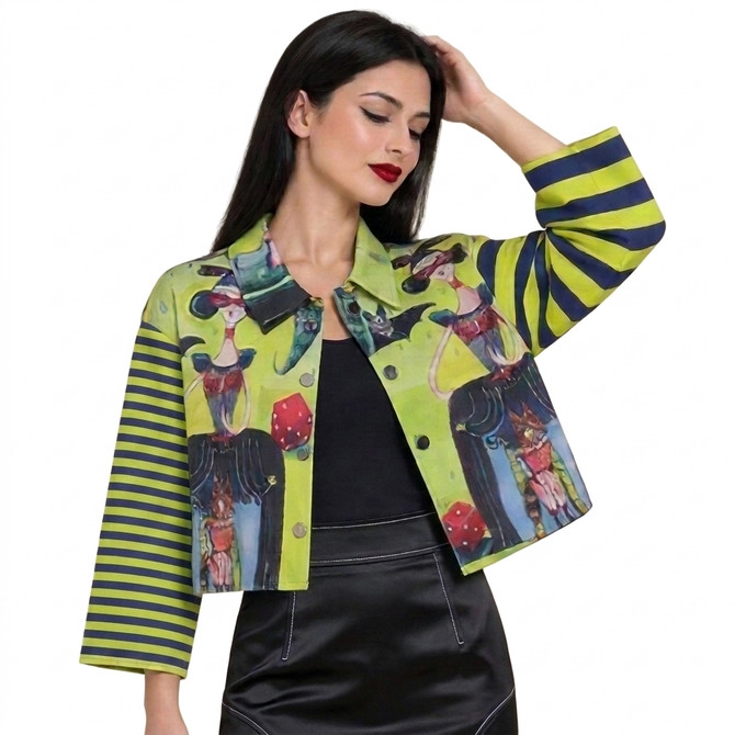 Bat girl Crop Jacket