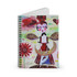 Red harlequin notebook