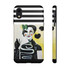 Black & White harlequin cellphone cover