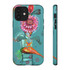 Veggie girl phone case