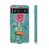 Veggie girl phone case