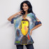 Lemoncello top 100% cotton short sleeve top