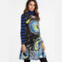 Pentimenti long sleeve dress
