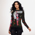 Fairytale long sleeve mesh top