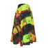 Chartuese flare Skirt With Pockets