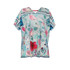 Ocean dreams bat sleeve V neck shirt