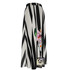 Typewriter Maxi skirt Chiffon with Lining