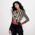 Dark Queen Mesh top Long sleeve