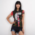 Summer in NY Short Sleeve Mesh Top