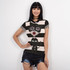 Cat Woman short sleeve mesh top