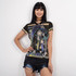 Scorpio Moon short sleeve Mesh Top