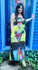 Bat Girl Sling Dress with Pockets