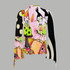 Matcha Bell bottom sleeve Mesh Top