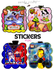 Sticker pack 4 piece 