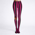 Magenta stripe heart Tights
