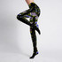 Periwinkle tulip black Tights