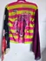 SOLD SAMPLE SALE punk heart mesh top bell sleeve
