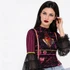 Madeline top in berry hearts