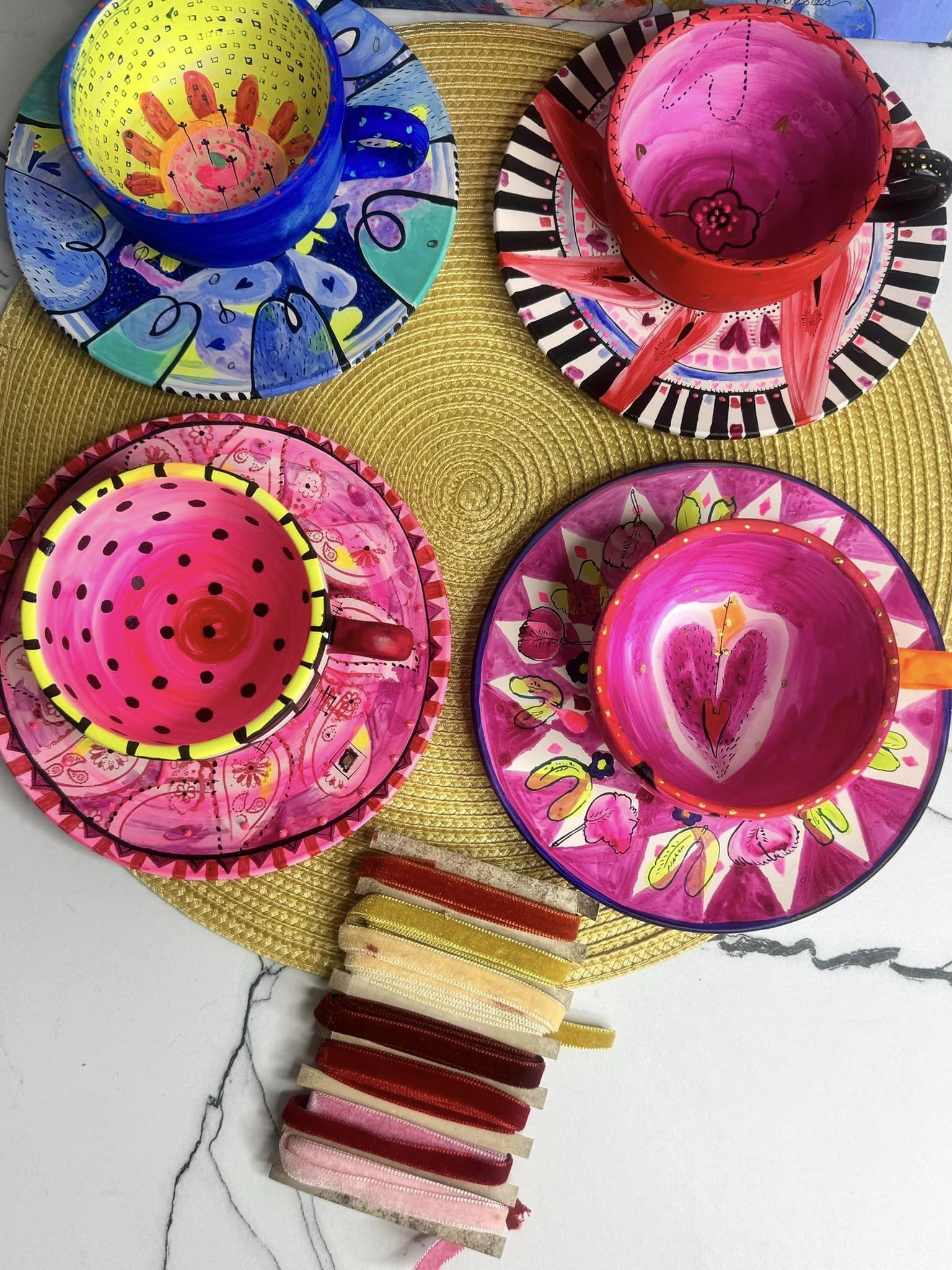 Hand painted Ceramics