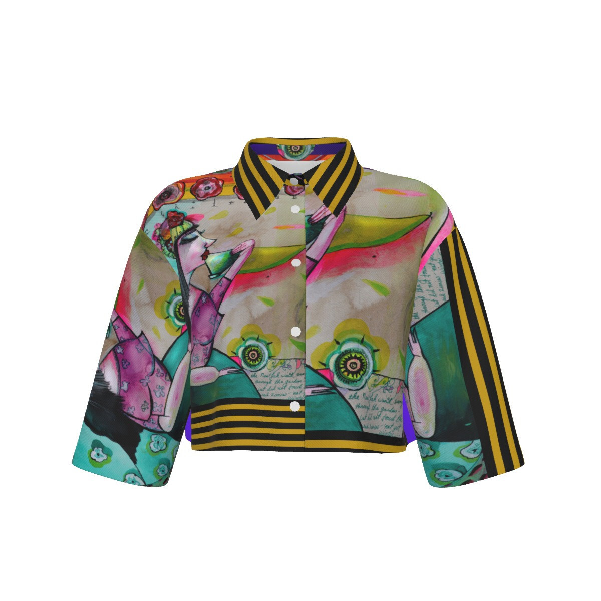 Crop Jackets 100% cotton