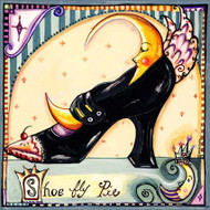 Shoe Fly Pie Tile Trivet