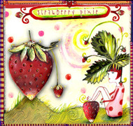 Strawberry Pixie Ceramic Tile