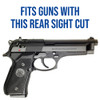 Trijicon RMR / SRO, Holosun 407c / 507c Mount for Beretta 92