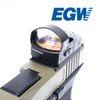 EGW Red Dot Sight Mount for PSA Dagger With RMR Cut (fits Burris FastFire, Docter, Viridian RFX25)