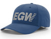 Perfect front 3/4 product shot of the EGW Performance Range Hat. This clean view showcases the structured fit, pre-curved bill, lightweight performance fabric, and crisp EGW front logo. Designed for range days, warm weather, and all-day comfort.
