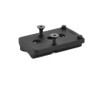 Rear right 3/4 view of the EGW Low Profile RMR / SRO and Holosun 407C / 507C mount for .500" radius muzzleloaders.
