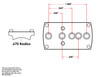 Universal EGW .670" Radius Sight Mount (fits Burris FastFire, Docter, Viridian RFX25)