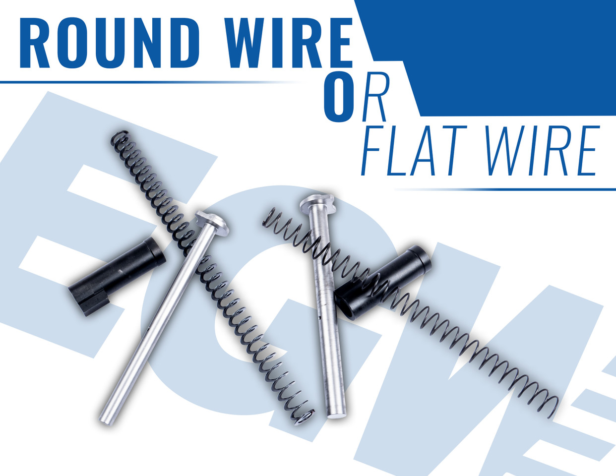 1911 Recoil Springs: A Gunsmith's Comparison of Flat vs. Round Wire